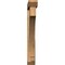 Ekena Millwork Imperial Slat Rough Sawn Bracket w/ Offset Brace, Western Red Cedar, 6"W x 46"D x 46"H BKT0604X46X46IMP06RWR - alternate 2